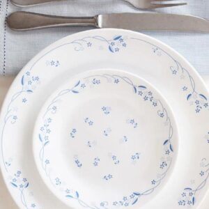 CORELLE LIVINGWARE PROVINCIAL BLUE 21 PCS DINNER SET