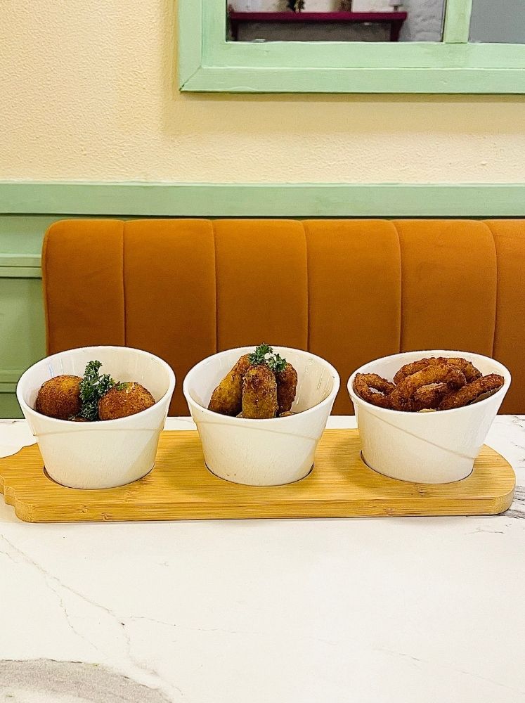 DGN Bamboo Plank Serving Set