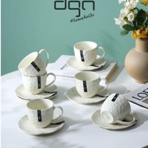 DGN Ripple Cup Saucer Set 1