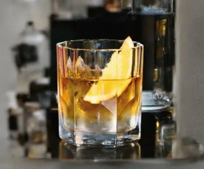 Nachtmann Aspen Whisky Glass with lemen Nachtmann Aspen Whisky Glass with lemen