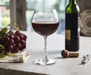 Ocean Madison Burgundy Glass Set