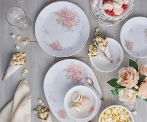 Corelle Asia Collection Gold Series Peony Bouquet