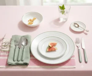 Corelle Livingware Double Ring Dinner Set