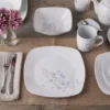 Corelle Livingware Jacaranda Square Round Dinner Set Corelle Livingware Jacaranda Square Round Dinner Set