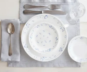 Corelle Livingware Provincial Blue Dinner Set
