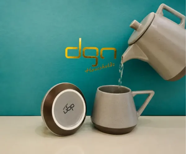 DGN Cinereous Silver Tea Set 2