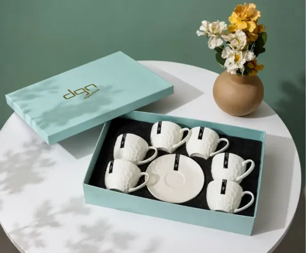 DGN Ripple Cup Saucer Set 2 DGN Ripple Cup Saucer Set 2