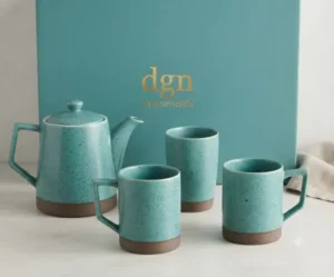 DGN Steel Teal Tea Set DGN Steel Teal Tea Set
