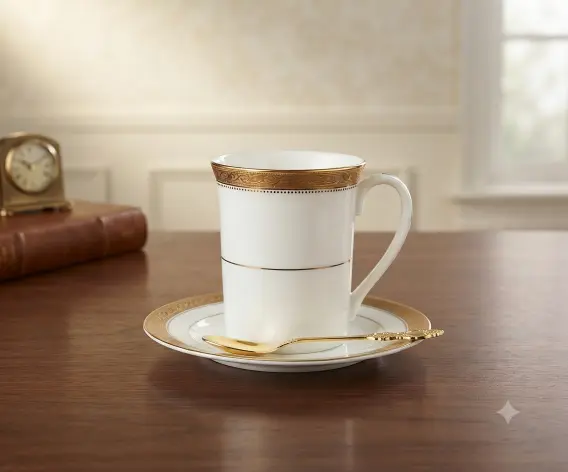 Signature Gold Mug Single